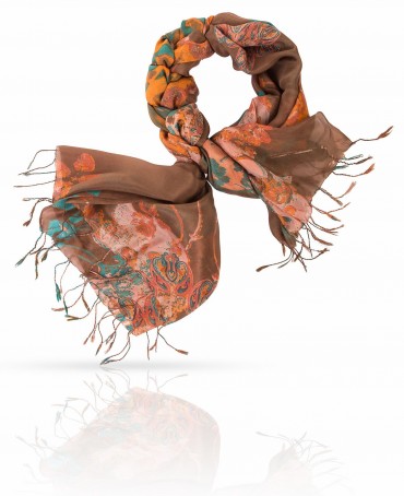 Палантин Женский S20-JEWEL.FL/BR